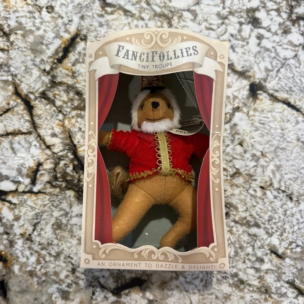 Demdaco Fancifollies Tiny Troupe Seymour the Squirrel Ornament